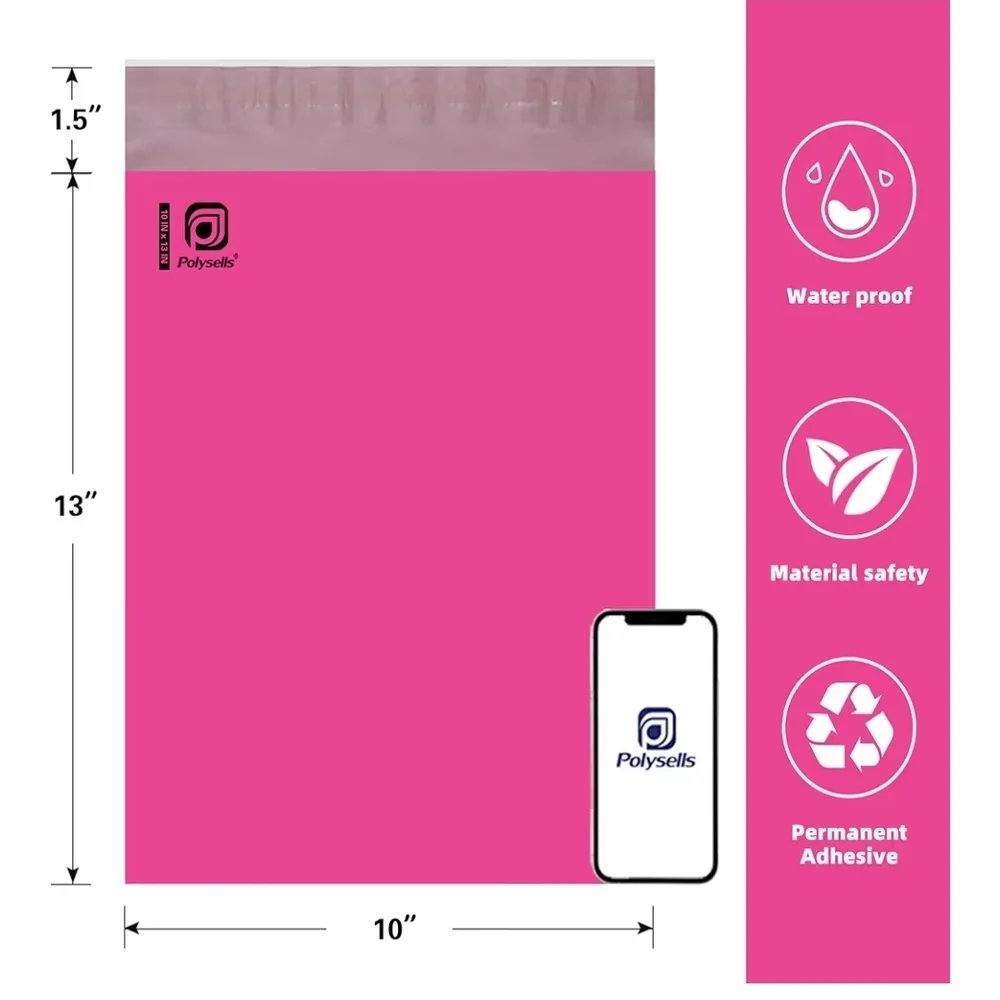 100✨️10×13 Pink Poly Mailer